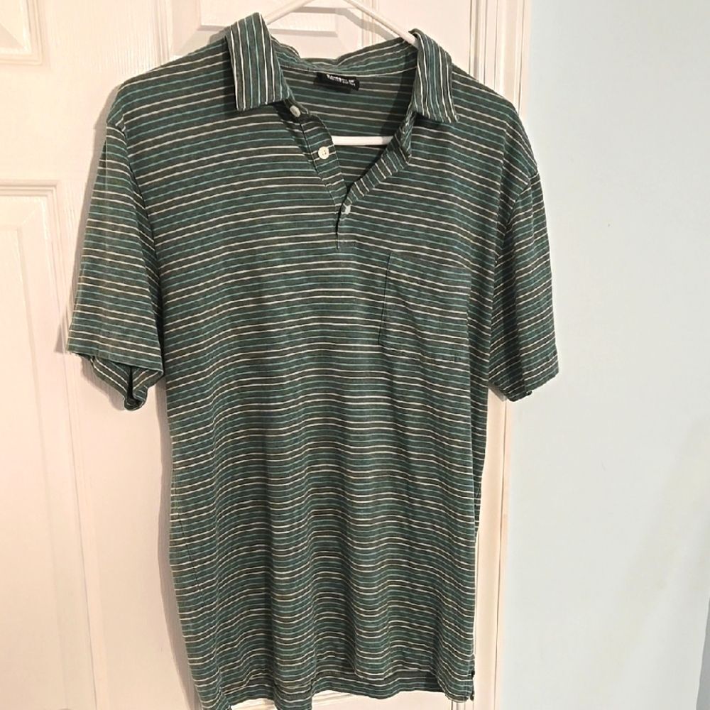 Patagonia green organic cotton Polo Shirt Classic Style